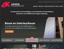 Tablet Screenshot of lakwijk.nl